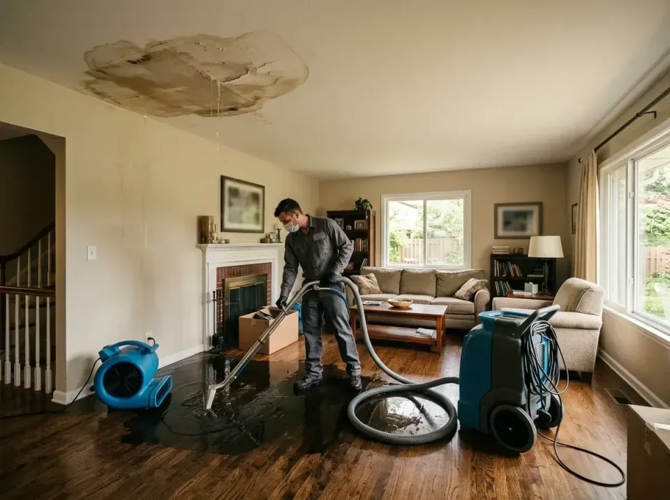 attic-pipe-burst-ceiling-drip-008 — frequently asked questions, Water Damage Restoration & Carpet Care in Bridgeview, IL